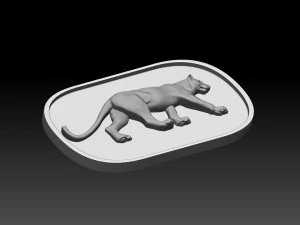 Panther 3D Print Model