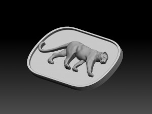 Panther Model do druku 3D