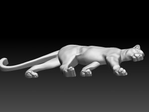 Panther Model do druku 3D