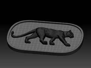 Panther 3D Print Model
