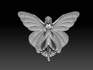 Fairy 3D Print Model