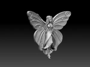 Fairy 3D Print Model