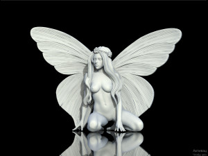 Woman wings 3D Принт Модель