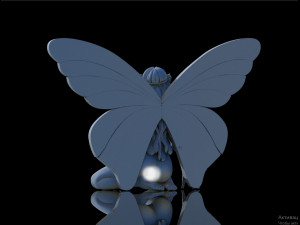 Woman wings Modelo de Impressão 3D