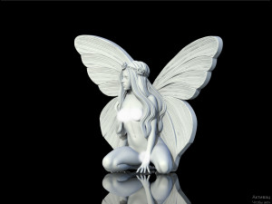 Woman wings Modelo de Impressão 3D