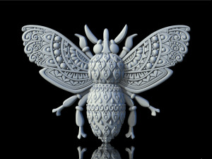 Bee insect 3D Print Model