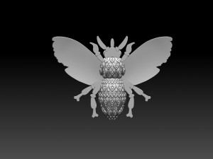 Bee insect 3D-Druckmodell