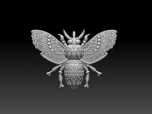 Bee insect 3D-Druckmodell
