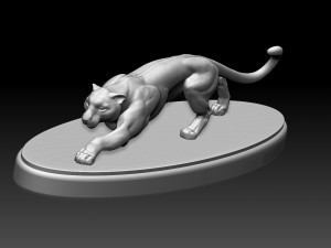 Panther 3D Druckmodell