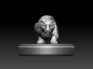 Panther 3D Druckmodell