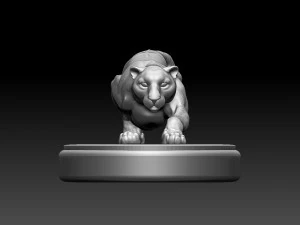 Puma 3D Print Model