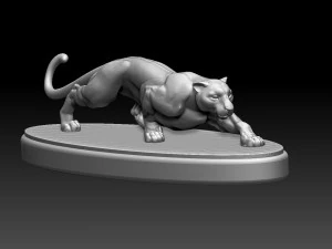 Puma 3D Print Model