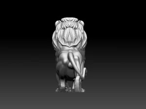 Lion 3D Print Model