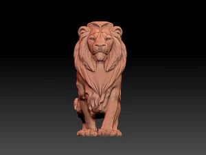 Lion 3D Print Model
