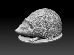 Hedgehog 3D Print Model