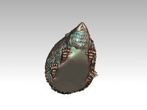 Hedgehog 3D प्रिंट मॉडल