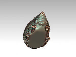 Hedgehog 3D Print Model