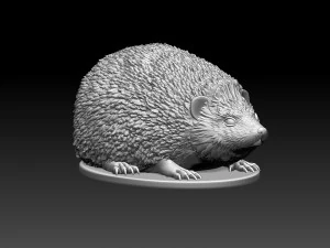 Hedgehog 3D Print Model