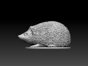 Hedgehog 3D प्रिंट मॉडल