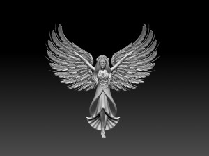 ANGEL Modelo de Impressão 3D