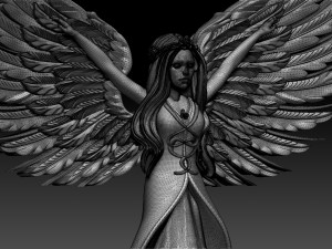 ANGEL Modelo de Impressão 3D