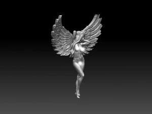 Girl wings 3D Print Model