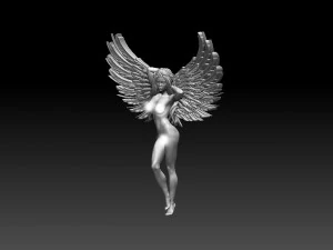 Girl wings 3D Print Model
