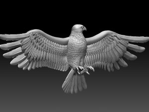 Eagle 3D Print Model