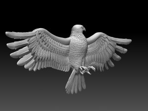 Eagle 3D Print Model