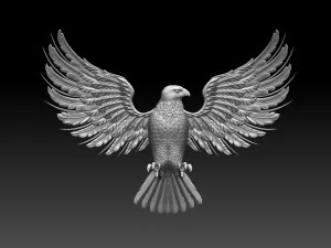 Águila Modelo de impresión 3D