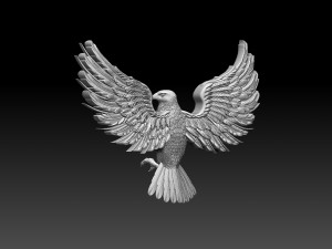 Eagle 3D Print Model