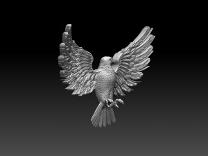 Eagle 3D Print Model