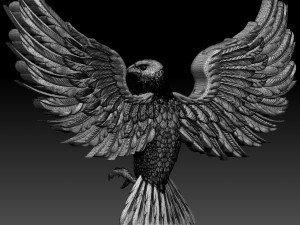 Eagle 3D Print Model