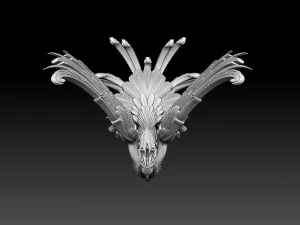 F&eacute;nix Modelo de impresión 3D