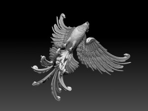Phoenix 3Dプリントモデル