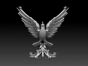 F&eacute;nix Modelo de impresión 3D