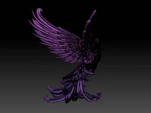 F&eacute;nix Modelo de impresión 3D