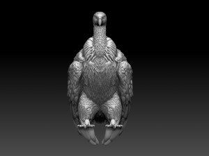 Vulture 3D 프린트 모델