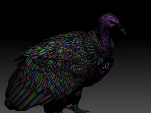 Vulture 3D 프린트 모델