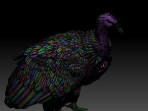 Vulture 3D Print Model