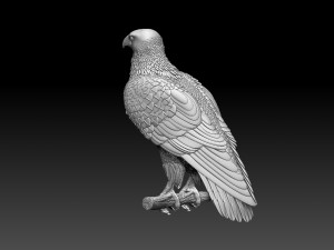 Hawk 3Dプリントモデル
