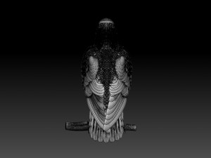 Hawk 3Dプリントモデル