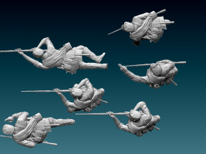 Soldiers ww1 Russian Modelo de Impressão 3D