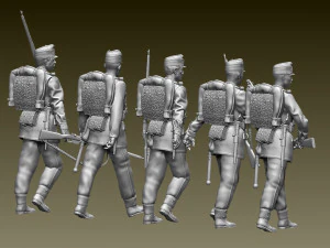 Austria soldiers ww1 3D Print Model