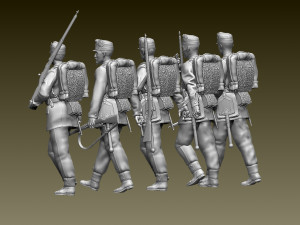 Austria soldiers ww1 Modelo de Impressão 3D