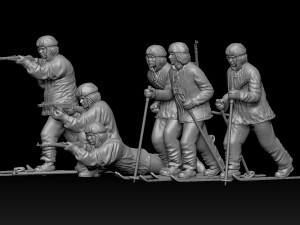 Soldiers WW2 Russia Modelo de impresión 3D