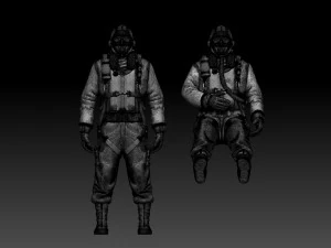 Pilot us ww2 3D Print Model