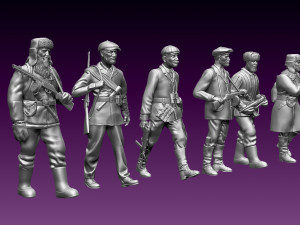 Partisans Modelo de Impressão 3D