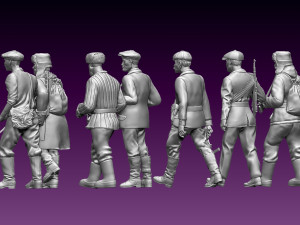 Partisans Modelo de Impressão 3D