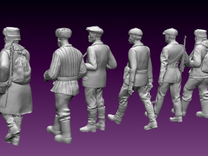 Partisans Modelo de Impressão 3D